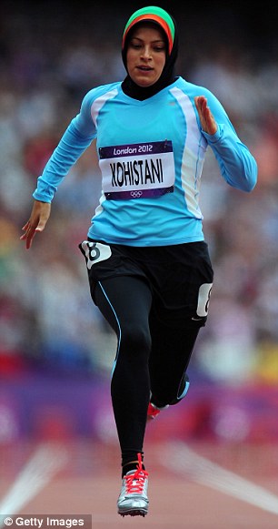 Tahmina Kohstani of Afghanistan  olympics2012